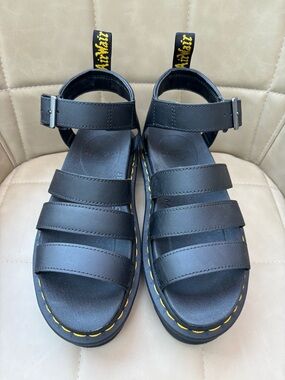 Dr. Martens Blaire Hydro Leather Strap Sandals